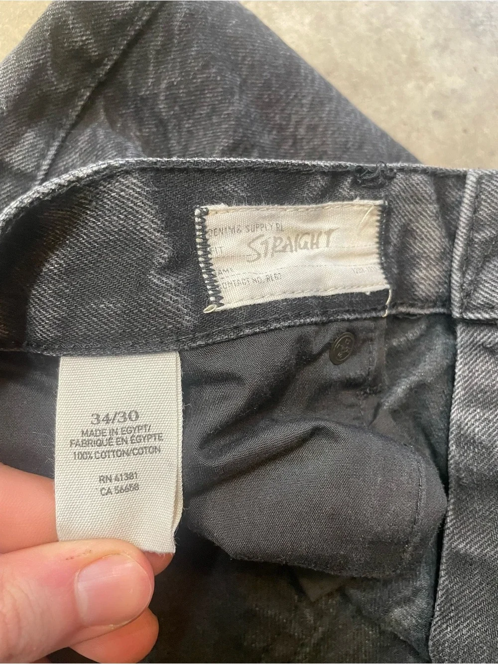 Ralph Lauren Denim & Supply Straight Fit Jeans